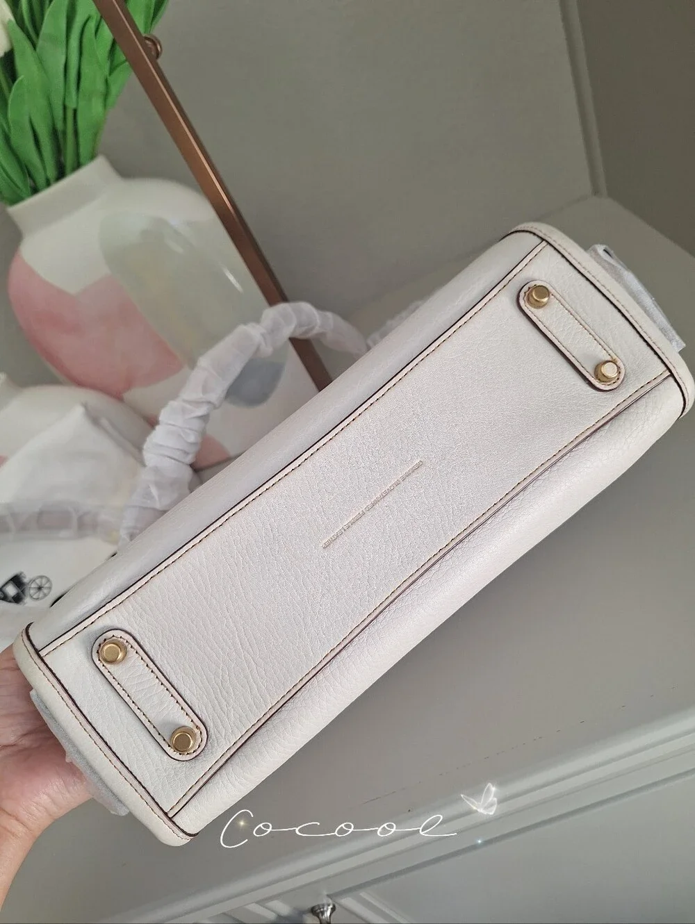 NWT COACH 1941 ROGUE SHOULDER BAG 28484 CHALK RARE